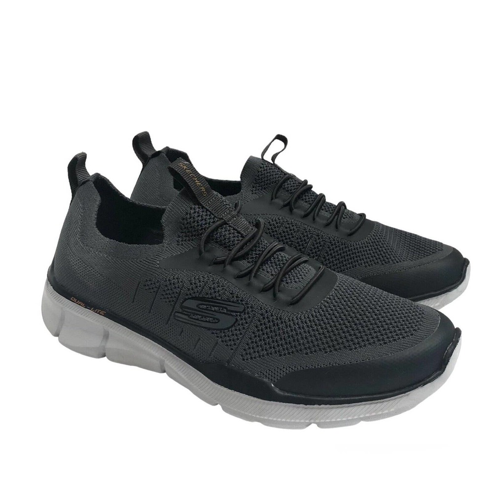 Skechers Men's Relaxed Fit Stretch Memory Foam Mesh Slip On Sneakers size 9.5